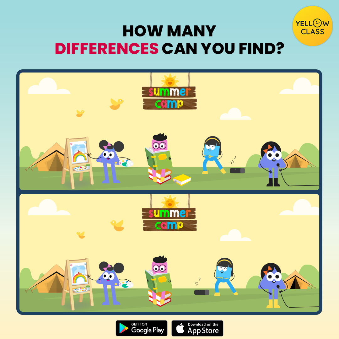 thespeakx's tweet photo. Get your magnifying glasses, Sherlocks! Drop your answers in the comments below.
Download the Yellow Class app to join our 'Summer Camp' & #WIN a trip to DUBAI! https://t.co/qXr38SIRn0
#theyellowclass #summercamp #learning #twitter #Online #difference https://t.co/eY2BCagtLA