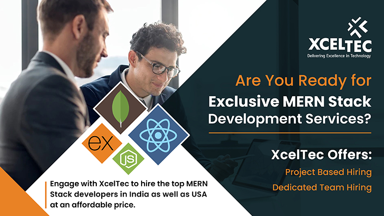 XcelTec's tweet image. Exclusive Web Development Services for the MERN Stack
Visit xceltec.com/web-developmen…
Contact us on:- +91 987 979 9459 | +1 919 400 9200
Email us at:-sales@xceltec.com
Visit Our Website: xceltec.com
#xceltec #mern_stack_developer #mearnstack #mernstackdevelopment