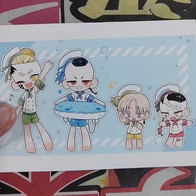 人生初のネプリに挑戦しますた……!!!かわいい……!!🥳🥳🥳

とりあえず試運転で刷ってみた水平ちびちゃんです🌟
今のとここの子達しか登録しておりませんが、もし需要があればユーザー番号載せます…!!
ネプリについて教えてくださったフォロワー様、ありがとうございました!!🥰🥰 