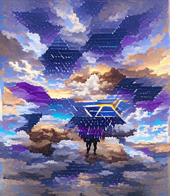 雨上がりの空のtwitterイラスト検索結果