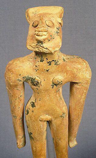 BishtLokinder's tweet photo. #Nude male figurine or deity from Mohenjo-daro. Terracotta; #IndusCivilisation 4500 years ago. https://t.co/o0a57zA5cD