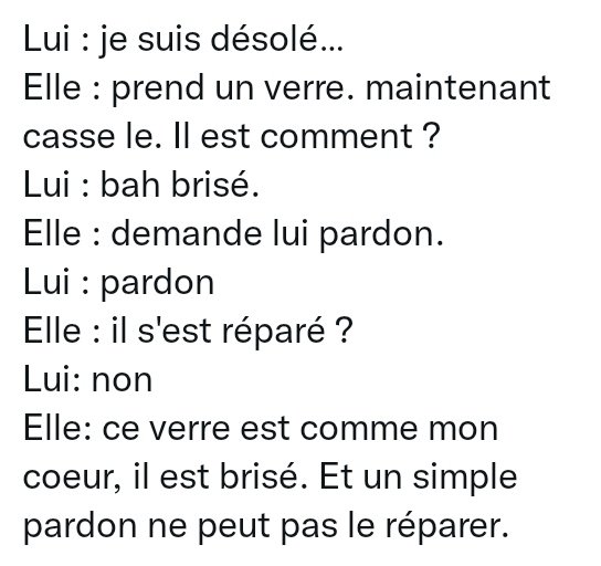 Kalvin027's tweet photo. Rien ne sert de s'excuser, le mal est déjà fait... #tendance https://t.co/G8ucaUWWfz