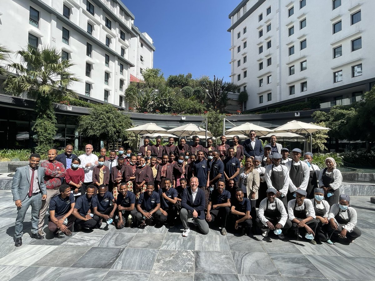 #welcoming #ctti #students for their #practicaltraining #tvet in #addisababa #ethiopia #landoforigins #seeyousoon #inahyattworld 🙋‍♂️