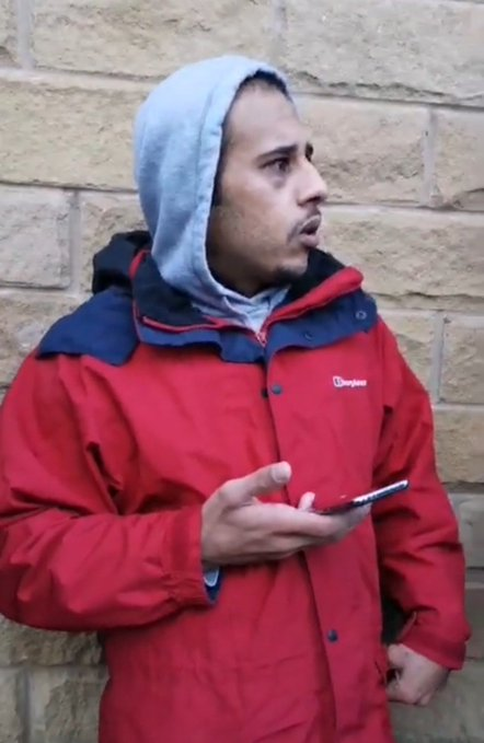 Meet ismail who thought that he was meeting up with a 13 years old child for sexual activities. 

It is thought the Berghaus was given to him by Care4Calais. The phone is from the government.