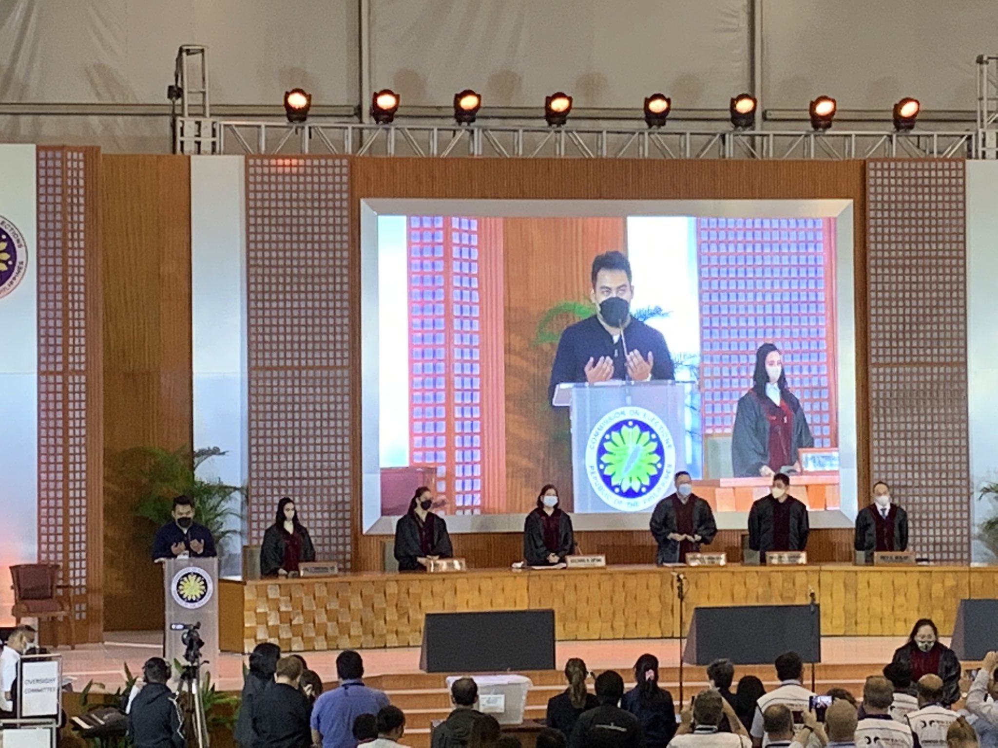 Inquirer on Twitter "LOOK Comelec en banc, sitting as the National Board of Canvassers