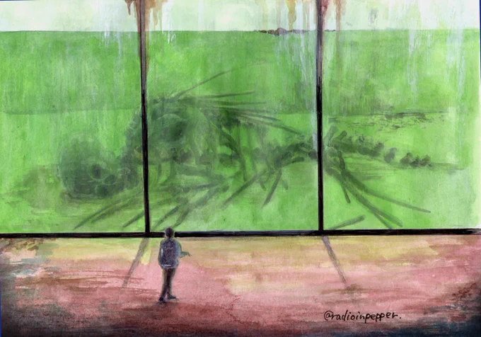 人魚を描くと 