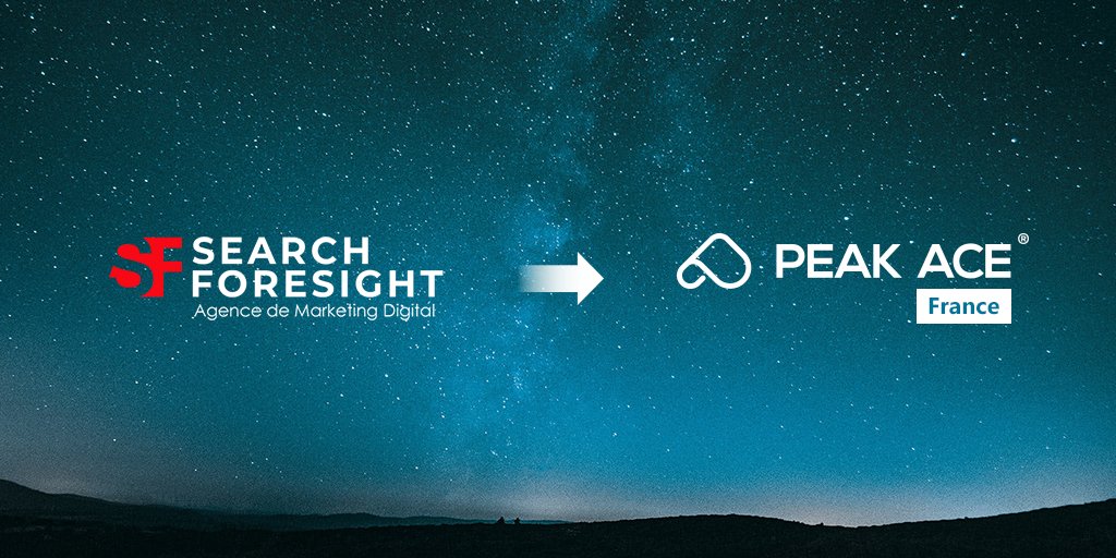 #rebranding Search Foresight devient Peak Ace 💥🚀

SF se rebaptise Peak Ace et renforce son expertise à l’international sur tous les leviers 🌍