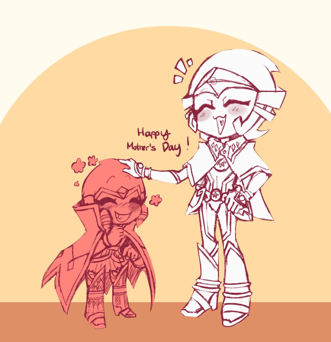 TSLdraweveryday's tweet photo. Small Mother’s Day doodle of Spec and Self for today~ Something wholesome before my actual colored piece
…
#NiGHTSintoDreams #NiGHTSJourneyofDreams #selph #fankid #characterdesign #doodle #digitalart #procreate #MothersDay https://t.co/n2nqsgYE3B
