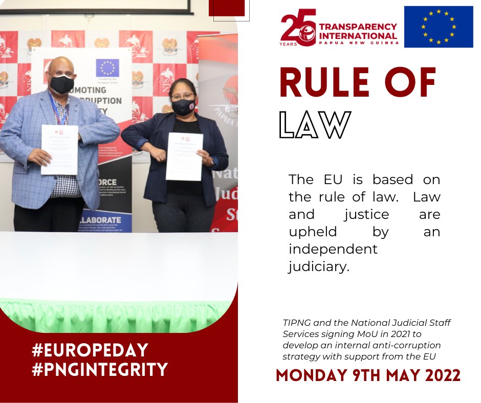 TI_PNG's tweet photo. E U R O P E D A Y | To mark our final post in celebrating Europe Day, we would like to express our gratitude to the EU for supporting our projects and the people of PNG. 

https://t.co/SCF8Whbvwd

#EUROPEDAY #EUDAY #PromotingIntegrity #PAIS #RuleofLaw #EUValues #EUinPNG https://t.co/OL4LawZTl8