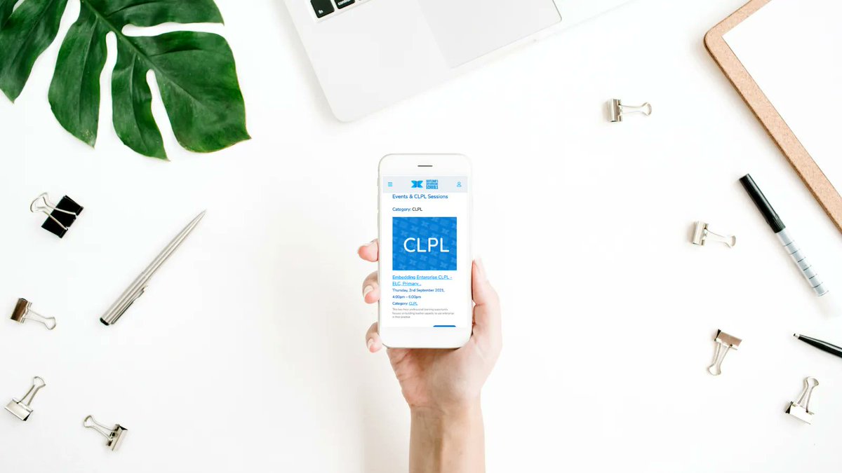 ScotEntSchools's tweet photo. Forward planning?

We have our #CLPL sessions set out until June '23, head over to book your spot now 👉https://t.co/05yAMDUk5d 

✨#EnterpriseEducation in context
✨Professional dialogue
✨#FlippedLearning

For #EnterprisingEducators, current and aspiring! #MondayMotivation https://t.co/jLvESEMnlX