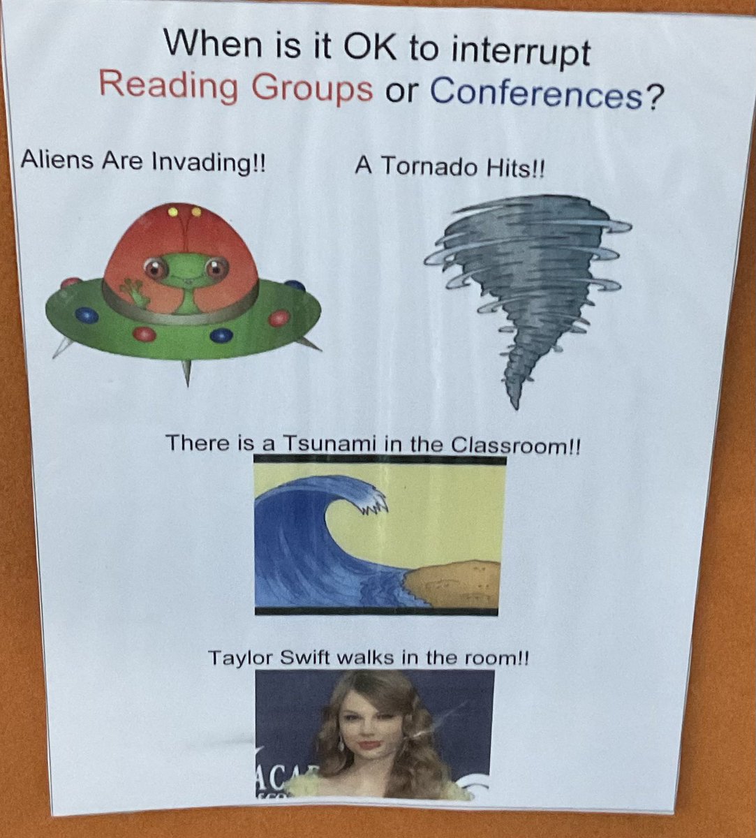 BanguisNatasha's tweet photo. I noticed this poster in the classroom where I was casual teaching and thought it was worth sharing. This made me chuckle 🤭 
Great to add some humour into the classroom! 🤣 #acuedu_p https://t.co/AGPFGgUqw9