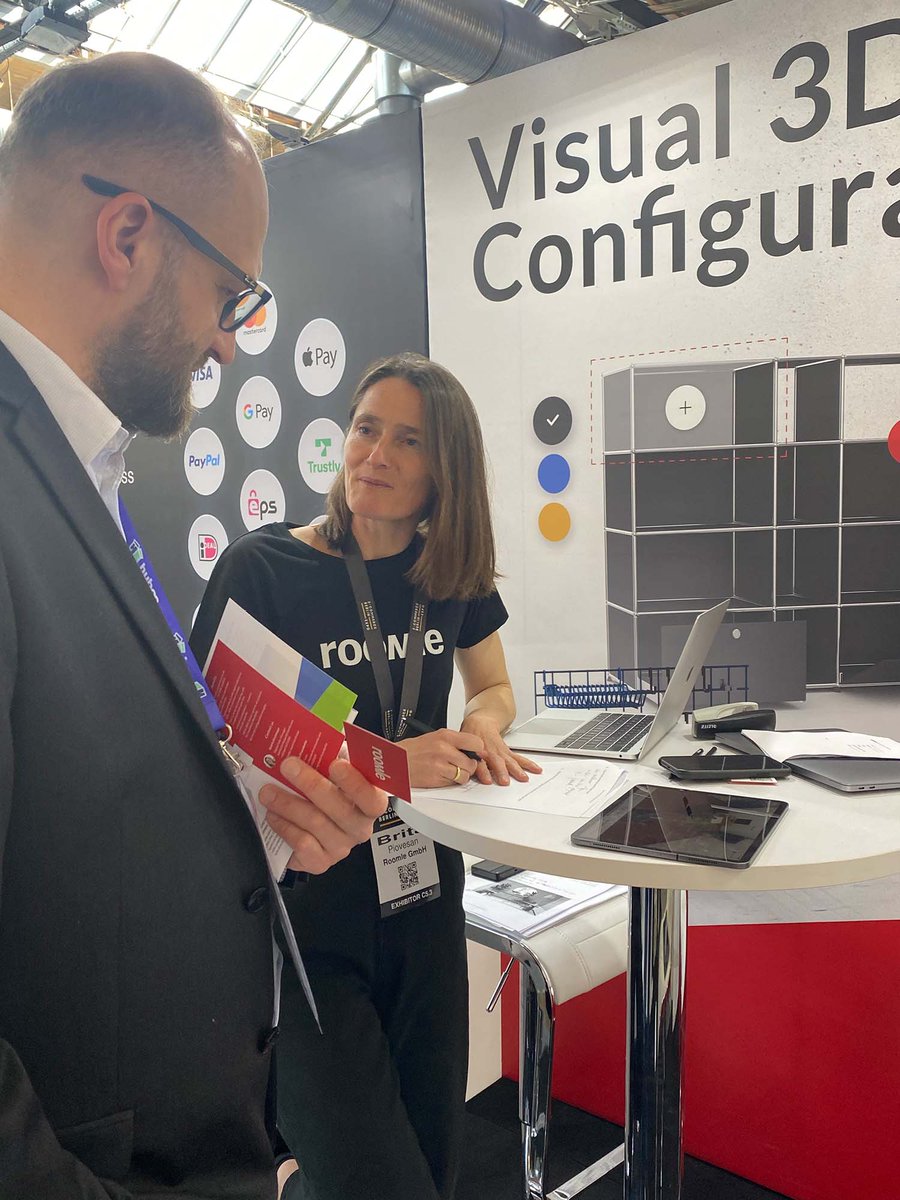 A few impressions from our busy day at E-commerce Berlin last week. The atmosphere and the conversations were very good. After a long fair break, this was the perfect format for getting back into trade fair life again :) 
#Rubens #Configurator #AR #DR #Atlantis #digital #products