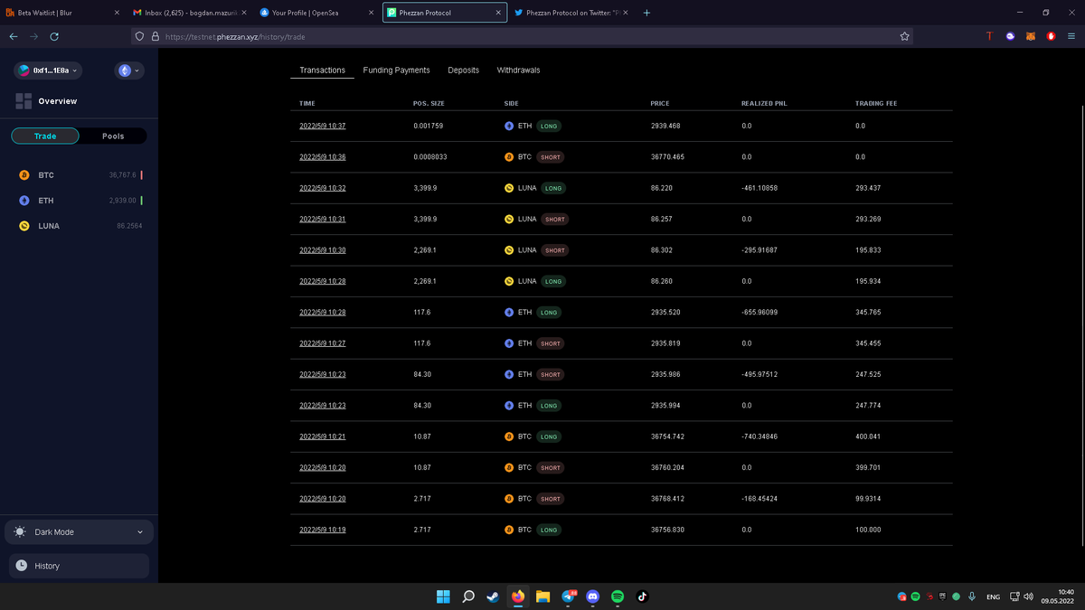 NathandNFT's tweet photo. @PhezzanProtocol All functions are performed quickly, great respect for the interface, it is pleasant and multifunctional. A good project that is worth paying attention to!
0xf1594AEe839421D85299DD3ff5D0C0886d8c1E8a https://t.co/NrRnhnxqdb