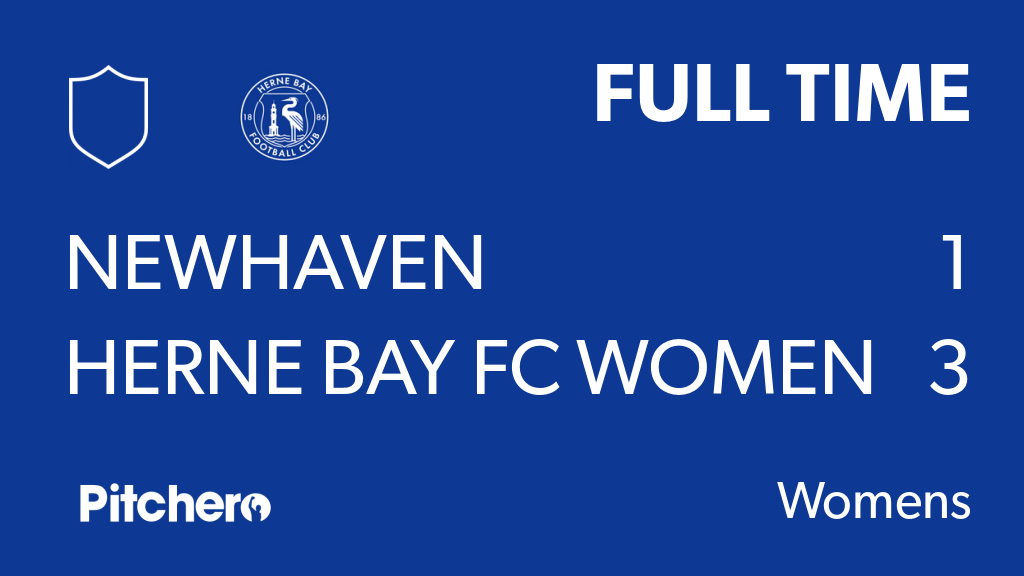 HerneBayWomen's tweet photo. FULL TIME: Newhaven 1 - 3 Herne Bay FC Women
#NEWHER #Pitchero
https://t.co/QCc3WMyQsa https://t.co/nSzAbQg4rf