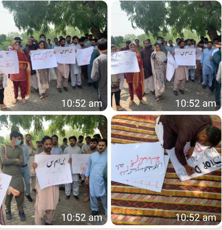 tahirkhan_dr's tweet photo. #FMGS
We demand 50% passing Criteria 
We demand Uniform policy as per act 
We demand No A,B,C list 
We Rejected 1 April 2022 policy 
We demand over basic right 
We demand over exam is handover to NUMS 
@CMShehbaz @BBhuttoZardari @pmc_org_ @OfficialDGISPR https://t.co/MTGs4MTWg7