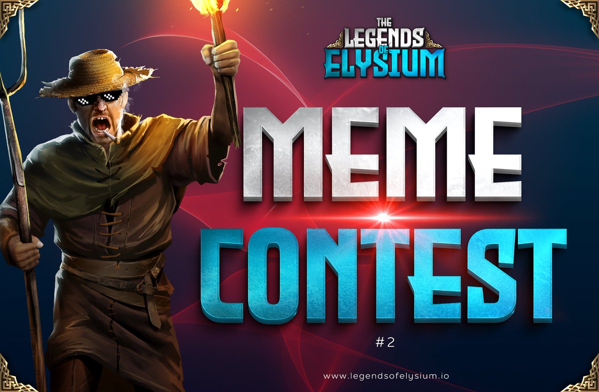 🔥MEME CONTEST ANNOUNCEMENT🔥

Here! Elysium is looking for a trueborn Master of MEMEs! Do you deserve to become a winner?

$300 giveaway! Design a MEME with LOE logo and complete all the steps from <a href="/gleamapp/">Gleam</a>

gleam.io/competitions/z…

Join the fun!

$LOE #giveaway #MemeContest