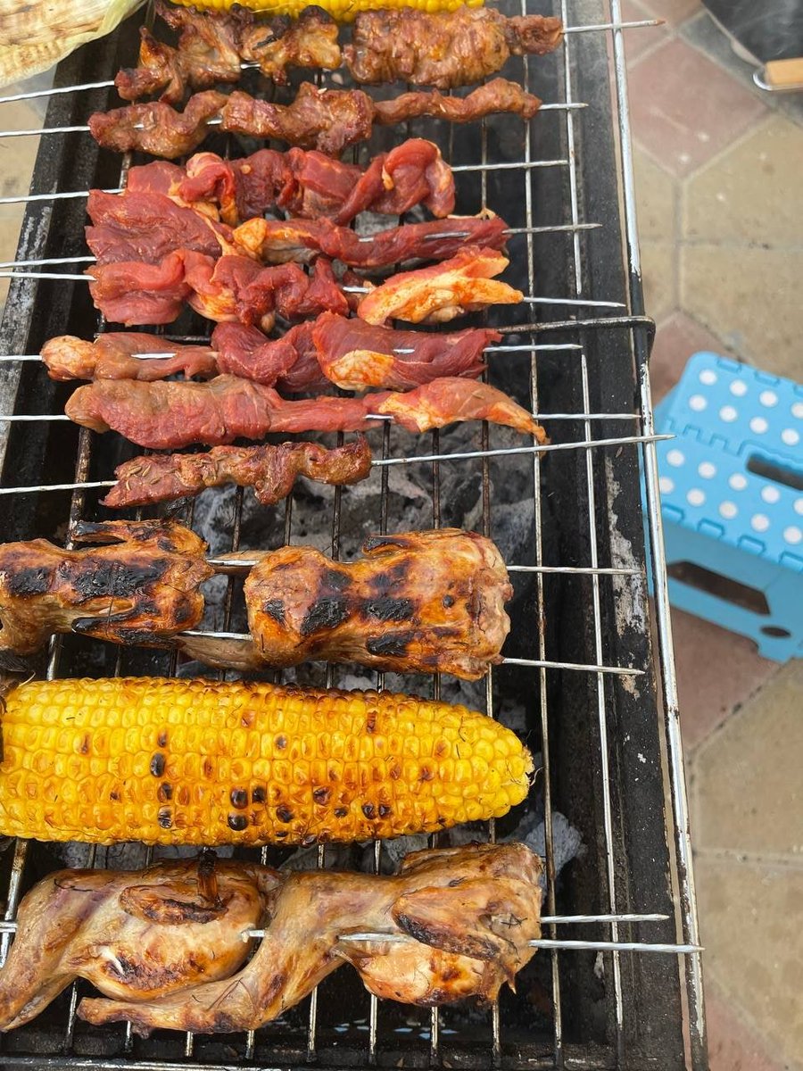Al0saAllen's tweet image. barbecue😅