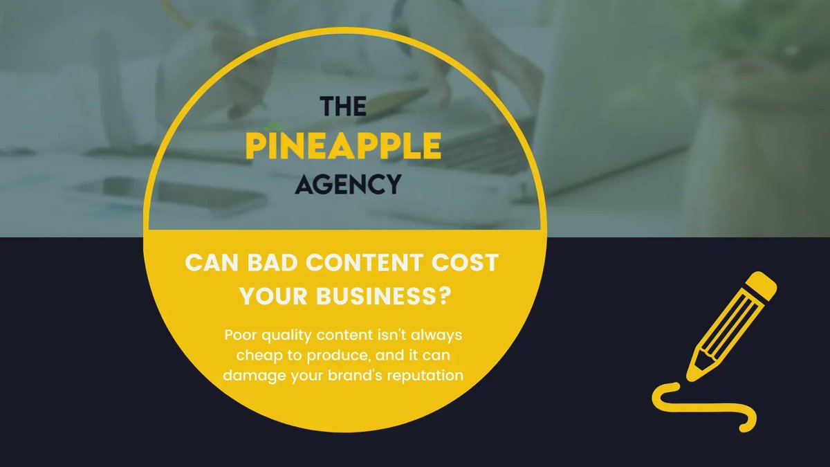 You may be surprised by how much bad content can cost your business - learn more in our new blog post below: 

buff.ly/3i71PcW

#DigitalMarketing #Marketing #DigitalMarketingAgency #MarketingAgency #Bournemouth #Poole #Dorset #digitalmarketingtips
