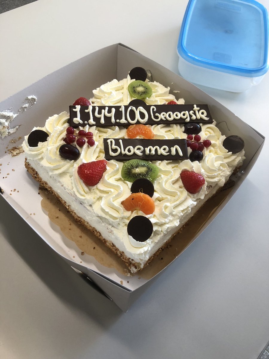 ruudbatist's tweet photo. Mooie prestatie van ons team met de moederdag week! #datverdienteentaart https://t.co/mJzq4ccx56