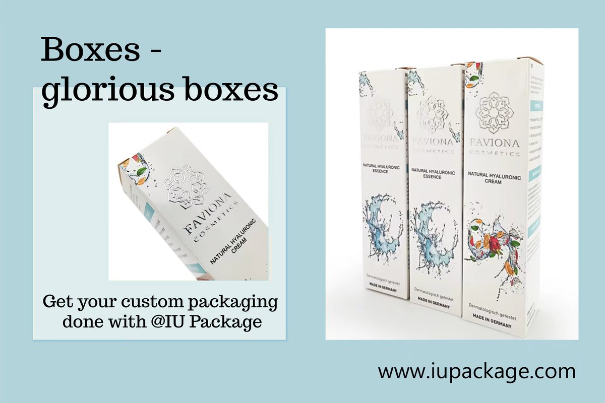 EverlyIUPACKAGE's tweet photo. Customized two tuck end paper box with foil silver stamping
#foillogobox   #twotuckbox   #paperbox   #cosmeticpackagebox https://t.co/Y97MY73j5O
