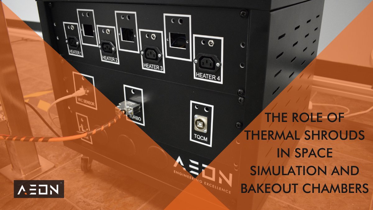 AeonEngLtd's tweet photo. Do you know what the role of thermal shrouds plays in space simulation and bakeout chambers?
Our latest case study was written to give you that exact information. https://t.co/rudnoQreJg
#bakeout #engineering #space #spacesimulation #thermalshrouds https://t.co/hGizQK77eq