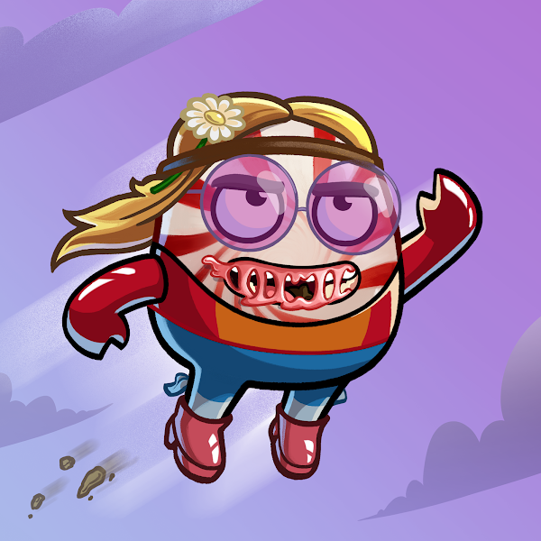 Candy Lobster is singing her way to the moon. No matter the mission she gets up Time After Time, and once Drove All Night to get it done. She looks cute but shows her True Colors when she’s angry. Mostly, she’s just full of moxie coz Girls Just Want to Have Fun <a href="/The_Lunartics/">The Lunartics</a>