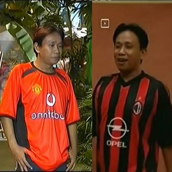 idextratime's tweet photo. Perbedaan mood Ucup waktu pake jersey merah-merah https://t.co/i0P6Dzt4My