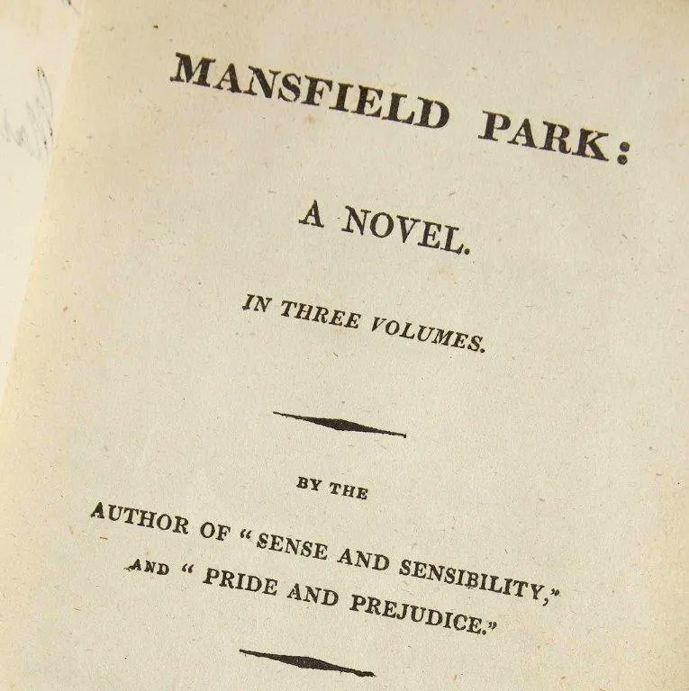 #OnThisDay in 1814, Mansfield Park by Jane Austen was first advertised in The Star newspaper. 

📖 Seen here is the title page from one of our first editions. 

#mansfieldpark #janeausten #OTD