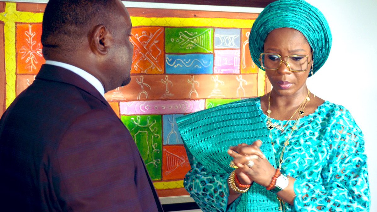 AbdulRasheedAA_'s tweet photo. Myself @AbdulRasheedAA_ with Her Excellency Ambassador (Dr) Mrs. @OlufolakeAA, First Lady @followKWSG  &amp; Founder @Ajike_Centre at a media engagement interview - Lagos 🇳🇬 
@officialCABStv 
@alkebulan_mag 
@KwaransD https://t.co/54cNhRDupH