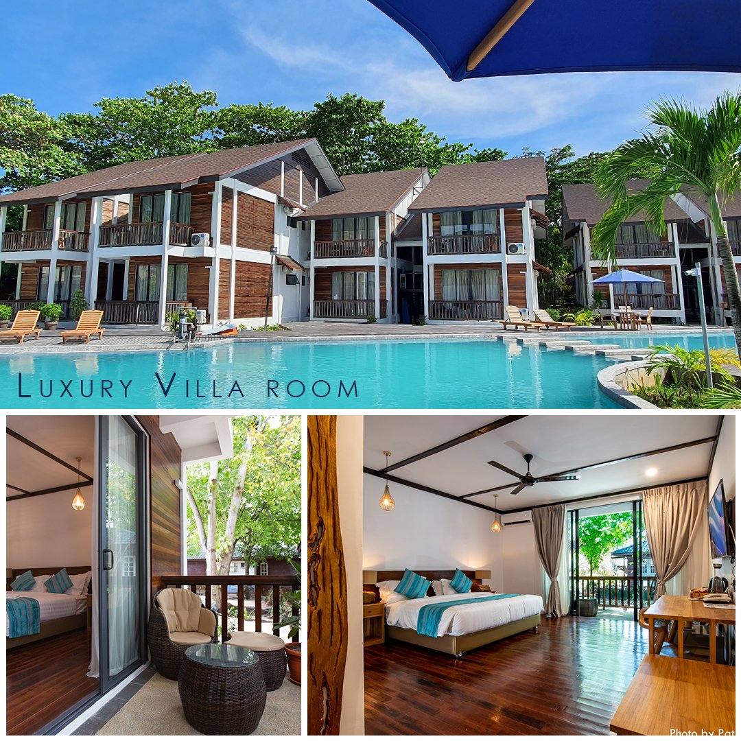 Borneo_Divers's tweet photo. Every Luxury Villa room has its own small private balcony with comfy chairs for you to relax and enjoy the surroundings. https://t.co/Bv7gaQ7wtE