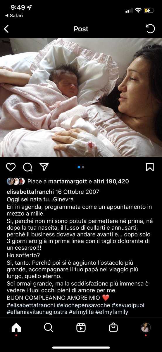 LadyPozzallo's tweet photo. Nessuno si ricorda ora di questo post #elisabettafranchi #Franchi @bettafranchi #maternita #FestaDellaMamma2022 #festadellamamma #memoriacorta https://t.co/S4Yv8XAvBD
