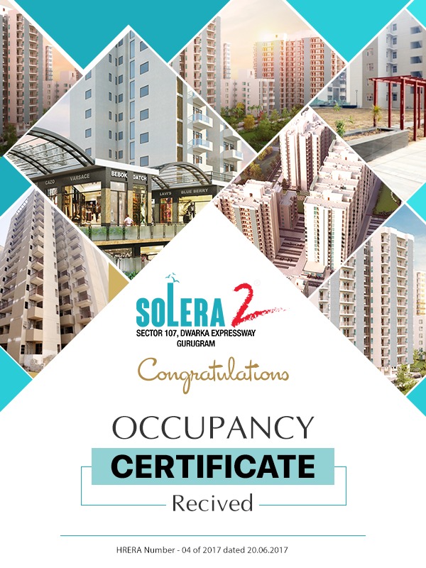 signatureglobal's tweet photo. Signature Global is pleased to announce that the OC of Solera 2 has been received and possession formalities will commence soon. Many Congratulations to the buyers of Solera 2. #Solera2 #SignatureGlobal #LifeAtSignatureGlobal #delivery #DeliveringHappiness #project #realestate https://t.co/1jVVjAqyXT