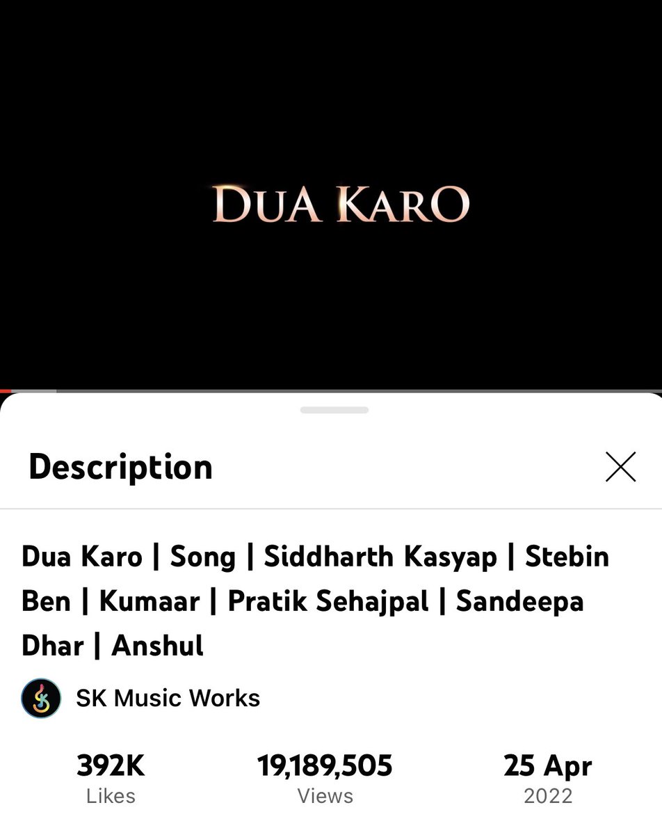 heena2265's tweet photo. @TeamPratikOFC @PratikOffcialFC @beingGavy Thank you for joining the space at such short notice and motivating us. 💞
With 45 mins we were able to gain:
#DuaKaro 17185 views
#SubhaSeSham 6390 views 
Thank you everyone for joining the space appreciated 🙏
#PratikSehajpal https://t.co/xOaLQAcbVj