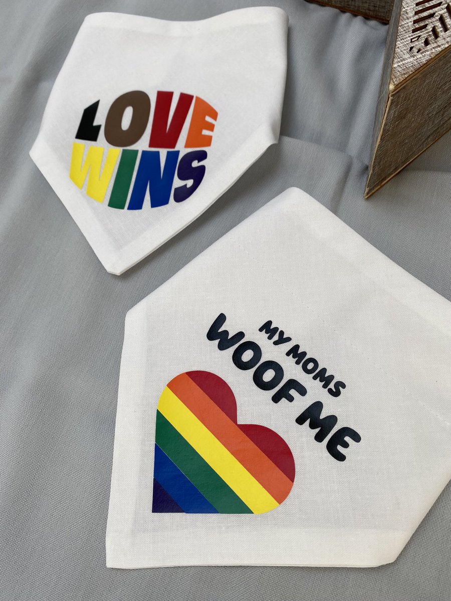 Colourful_Pup's tweet photo. Love will always win! π³οΈβπ
Our Pride bandanas are available now. β€οΈπ§‘ππππ
We also have big news coming this week.
Have a good Monday all.
#pride #pridedogs #dogsoftwitter https://t.co/ghSpv8kZoa