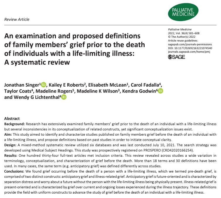 Palliative Medicine tweet media