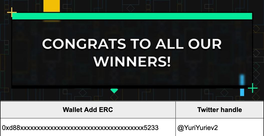 Congrats to our winner, <a href="/YuriYuriev2/">Yuri Yuriev</a> please contact our support in t.me/mappedswapoffi… 

#getmapped #800000campaign #airdrop #defi #crypto #cryptocurrency #MST