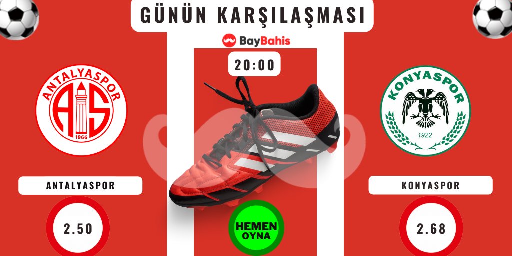 BayBahis_resmi's tweet photo. 🔴Süper Lig Heyecanı #Antalyaspor - #Konyaspor Karşılaşması ile 𝑩𝒂𝒚𝒃𝒂𝒉𝒊𝒔'de Devam Ediyor!

⚫️Güvenle Kazanmanın Adresinde Kazanmanın Keyfini Çıkarın!

🎁10.000TL Hoşgeldin Bonusu

𝑩𝒂𝒉𝒊𝒔 𝒀𝒂𝒑➡️https://t.co/i3yZ7xCHyU

#spor #casino #Bitcoin https://t.co/m2xHh0aepW