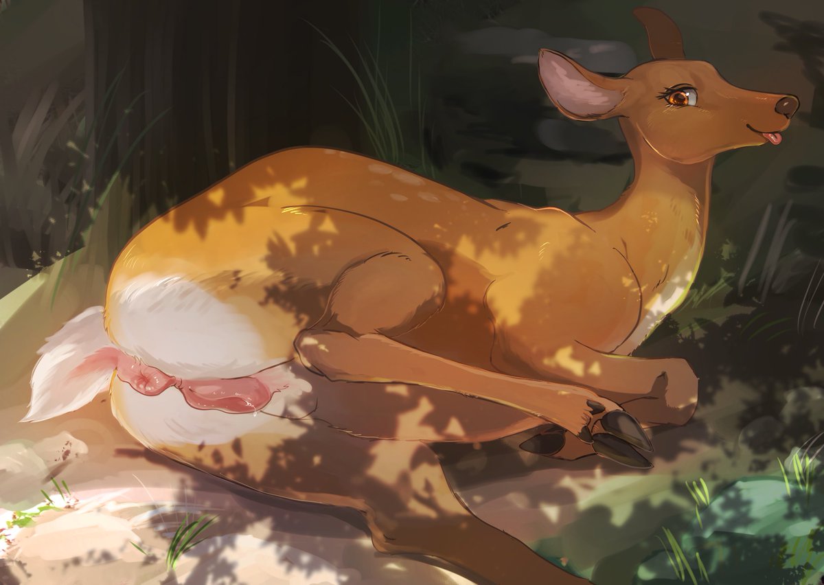 MOMOU_illust's tweet photo. 🦌♥️ https://t.co/O22dLUZwBZ