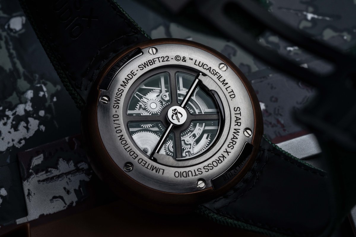 cotedesmontres's tweet photo. .@KrossStudio #BobaFett™ #CollectorSet inspiré par le légendaire chasseur de prime de la saga #StarWars. Chaque pièce est unique et 90h sont nécessaires pour le #vaisseauSpatial avant de le déposer sur sa plateforme d’atterrissage au sommet du #tourbillon
https://t.co/p9qG99kH3d https://t.co/lYcRYS2Z8H
