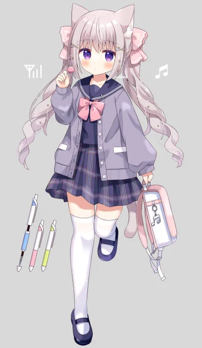 セーラーカーディガンねこ(オリジナル) 