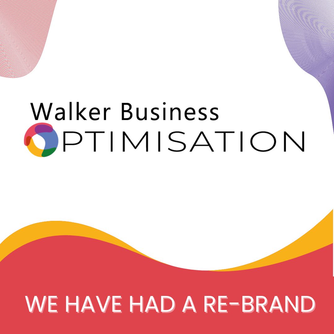 So after being in business a year and evolving and changing how we work and our services, we thought there is no better time than to have a re-brand....

Welcome to the new look Walker Business Optimisation - what do you all think....

#rebrand #Brand  #walkerbusinessoptimistion