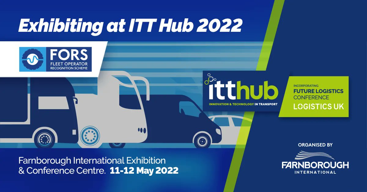 FORS_online's tweet photo. Come and visit the FORS stand 1015 at @ITThubEvent this Wednesday and Thursday, 11-12 May. Our friendly team will be happy to answer any questions you have about your accreditation or information on how to join the scheme. We hope to see you there! https://t.co/OiZnK8HOtf