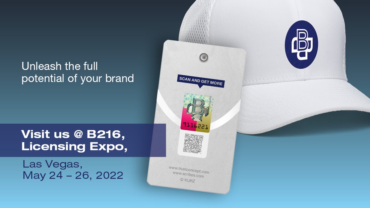 LEONHARD_KURZ's tweet photo. At this year’s Licensing Expo LEONHARD KURZ and SCRIBOS will be presenting sustainable on-demand solutions for License Management.

https://t.co/IVBRrsrjfq

#leonhardkurz #scribos #licensingexpo https://t.co/LRHHxs0WEn