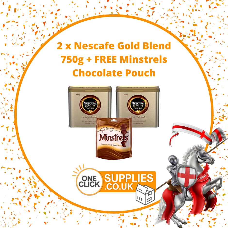 OneClickSuppli1's tweet photo. Only the finest world-class Arabica and Robusta coffee beans are selected and golden roasted to create the rich, satisfying taste and alluring aroma of this sophisticated coffee.

#oneclick #onlineshopping #ecommerce #nescafe #coffee #minstrels https://t.co/AXv56idexR