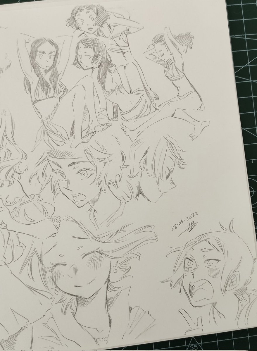 Croquis du lundi ! 🌱🌻☀️