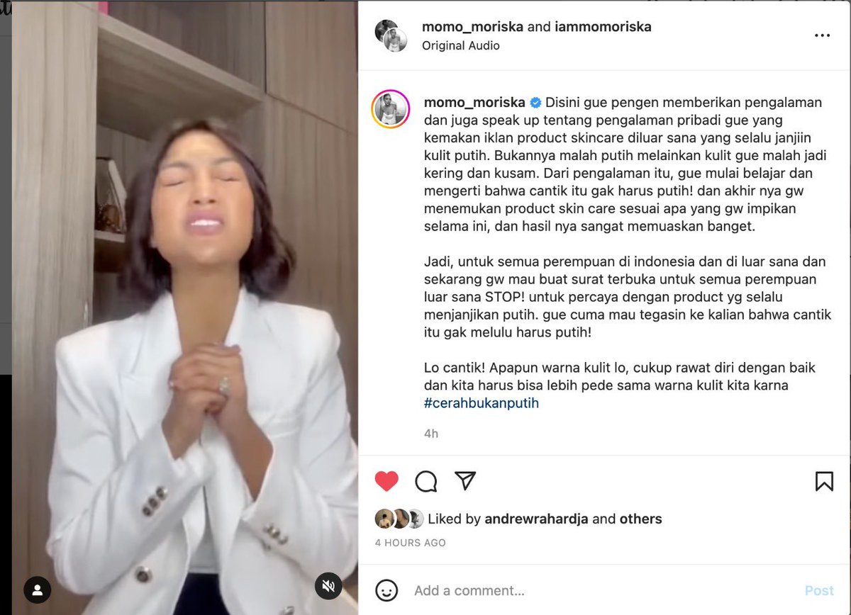 cxnnamonroll's tweet photo. mempercantik  diri sih ok oke aja kok asal jangan salah pilih dan salah kaprahh, cantik gk melulu tentang Putih kalo ngomongin ini yang paling cocok itu sebut aja Cerah nah itu baru cocok jangan sampe skincare ngerusak wajah 
#CerahBukanPutih
#SkinCarenyaLunaMaya
NAMA Bikin Cerah https://t.co/9EnxoEouSo