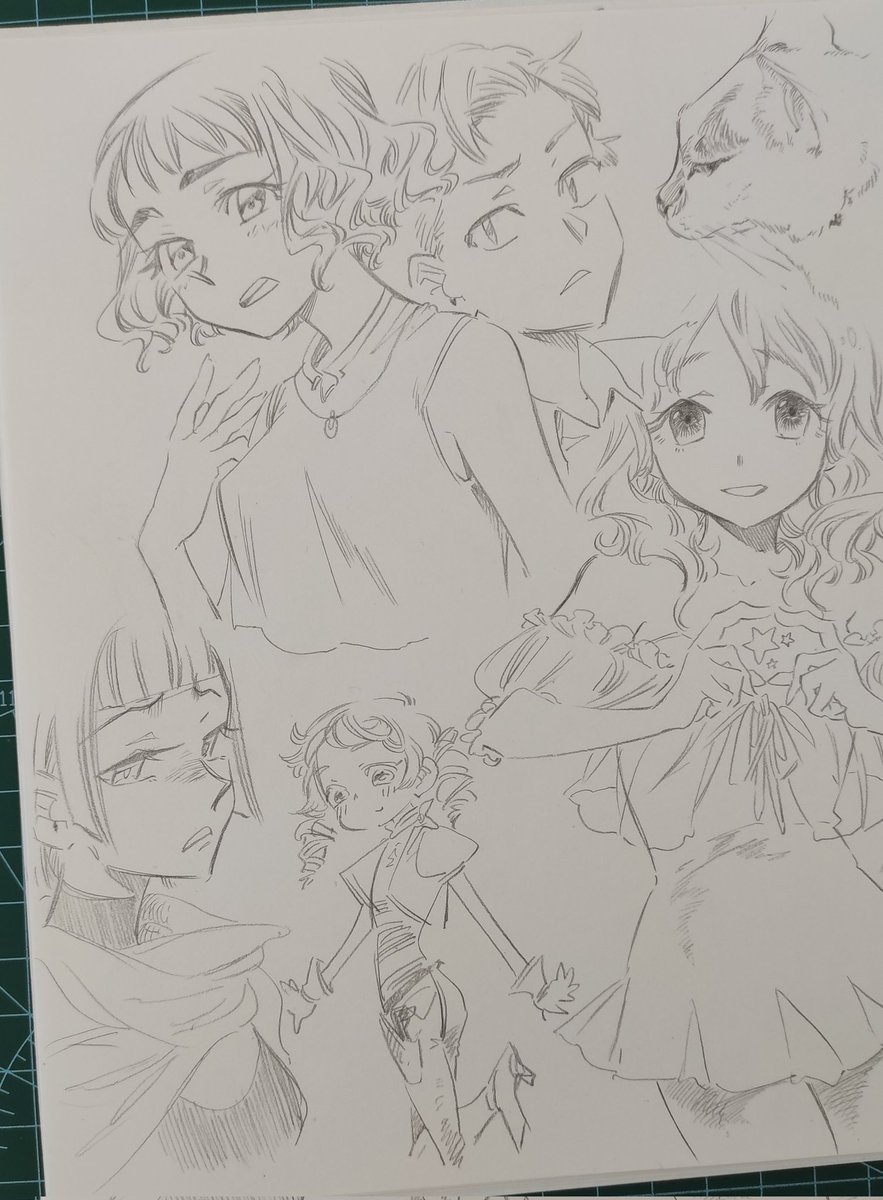 MIMIZeli's tweet photo. Croquis du lundi ! 🌱🌻☀️ https://t.co/a4CqtG4924