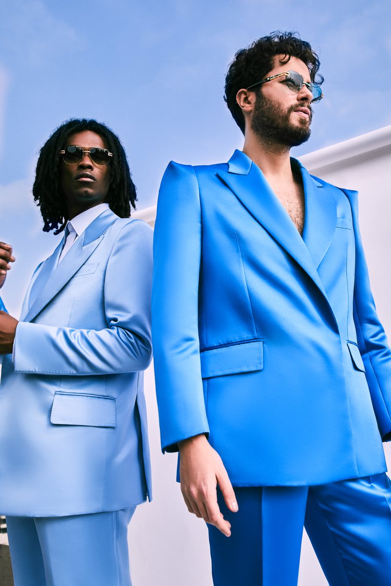 NemerSaadeWorld's tweet photo. Shades of blue for men and women, part of the new Nemer Saade Color Storm SS 2022 Collection. 

#NemerSaade #NSWomen #NSMen #SpringCollection #BlueSuit https://t.co/I9lJvApvqq