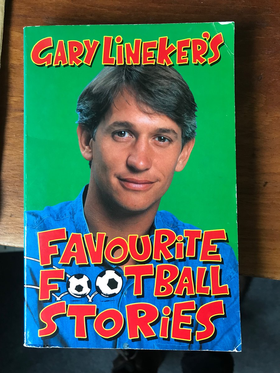 jtaylor477's tweet photo. At my childhood home, came across this literary masterpiece by @GaryLineker https://t.co/PkCP9ZIiJo