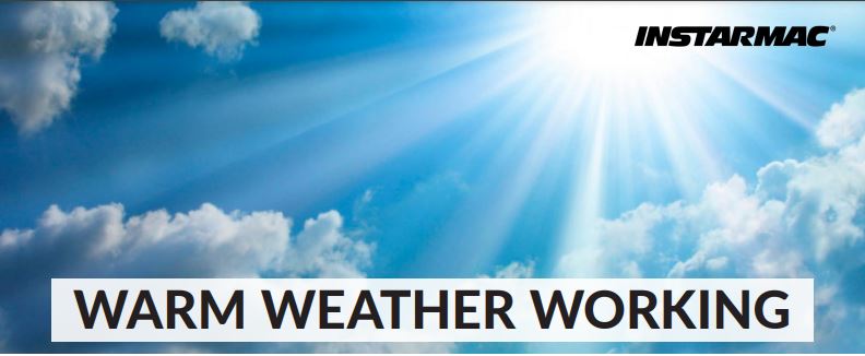 Instarmac_Tech's tweet image. Our priority is always to ensure you have everything you need for a smooth-running project. With the hot weather predicted to be just around the corner, now is the perfect time to take a quick look at our Warm Weather Working Guide hubs.ly/Q019CsPX0 

#WorkingGuide